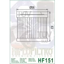 Olajszűrő HIFLOFILTRO HF 151