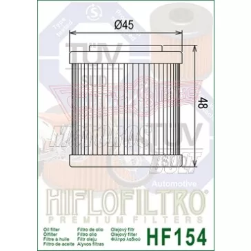 Olajszűrő HIFLOFILTRO HF 154