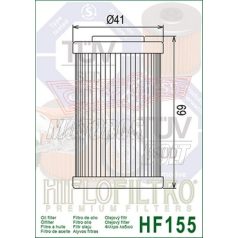 Olajszűrő HIFLOFILTRO HF 155