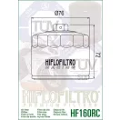 Olajszűrő 160 HIFLOFILTRO HF 160 RC