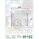 Olajszűrő 162 HIFLOFILTRO HF162 BMW R 1300 GS 22-
