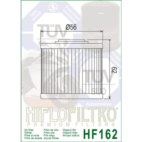 Olajszűrő 162 HIFLOFILTRO HF162 BMW R 1300 GS 22-