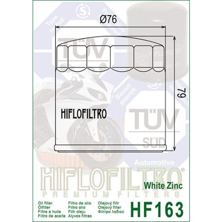 Olajszűrő HIFLOFILTRO HF 163