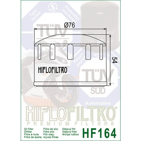 Olajszűrő HIFLOFILTRO HF 164