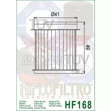 Olajszűrő HIFLOFILTRO HF 168