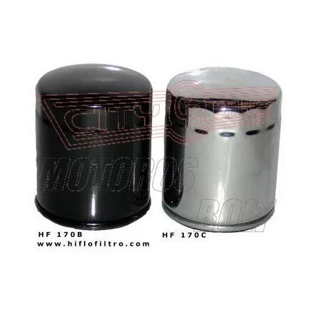 Olajszűrő HIFLOFILTRO HF 170 C krómozott