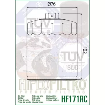 Olajszűrő 171 HIFLOFILTRO HF 171 BRC