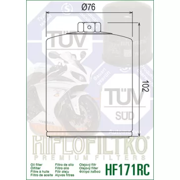 Olajszűrő 171 HIFLOFILTRO HF 171 CRC