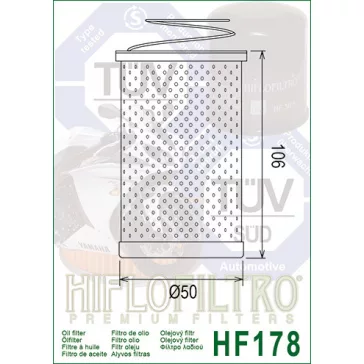 Olajszűrő HIFLOFILTRO HF 178