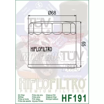 Olajszűrő HIFLOFILTRO HF 191