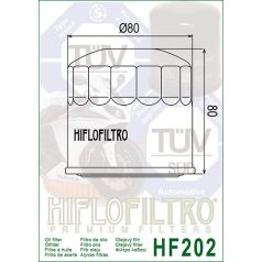Olajszűrő HIFLOFILTRO HF 202
