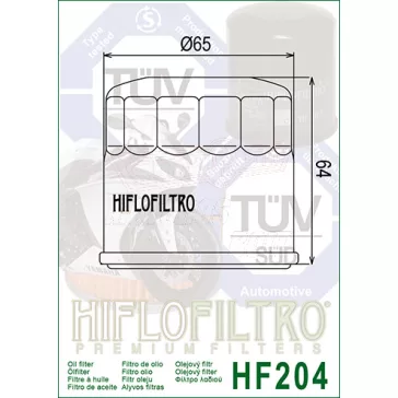 Olajszűrő HIFLOFILTRO HF 204