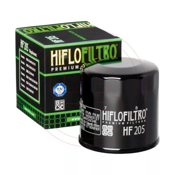 Olajszűrő 205 HIFLOFILTRO HF 205 Olajszűrő 205 HIFLOFILTRO HF 205