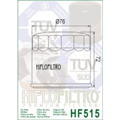 HIFLOFILTRO olajszűrő HF515