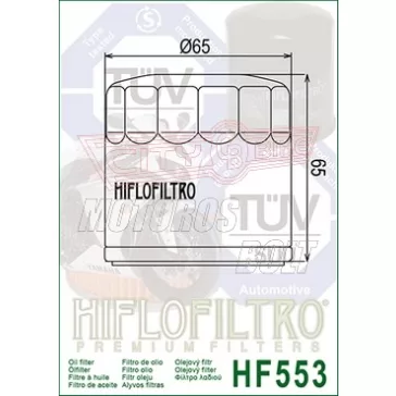 Olajszűrő HIFLOFILTRO HF 553
