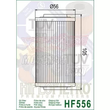Olajszűrő HIFLOFILTRO HF 556