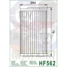 Olajszűrő HIFLOFILTRO HF 562