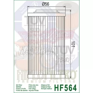Olajszűrő HIFLOFILTRO HF 564