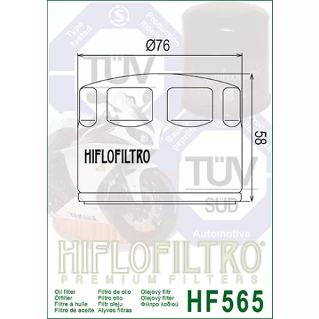 Olajszűrő HIFLOFILTRO HF 565