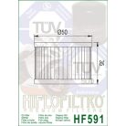 HIFLOFILTRO olajszűrő HF591