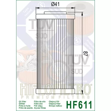 Olajszűrő HIFLOFILTRO HF 611