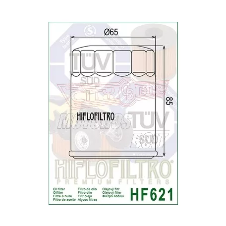 Olajszűrő HIFLOFILTRO HF 621