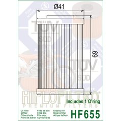 Olajszűrő HIFLOFILTRO HF 655