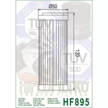 Olajszűrő HIFLOFILTRO HF 895