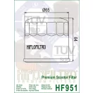 Olajszűrő HIFLOFILTRO HF 951