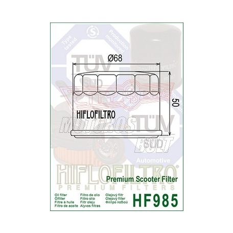 Olajszűrő HIFLOFILTRO HF 985