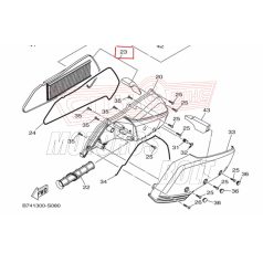   Levegőszűrő YAMAHA CZD 300A X-MAX / MW300 ABS Tricity (fő szűrő)
