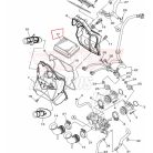 Levegőszűrő YAMAHA T-MAX 500 (08-11) / 530 (12-16) (fő szűrő)