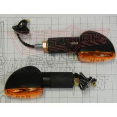   Index komplett UNIVERZÁLIS nyíl fekete gumis E jelzésű párban sárga búra