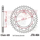 Lánckerék hátsó JT 464