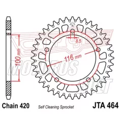 Lánckerék hátsó JT 464