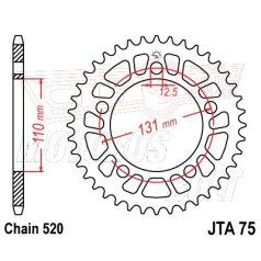 Lánckerék hátsó JT 75-43