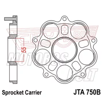   Lánckerék adapter hátsó lánckerékhez Ducati 748/916 JT 750B