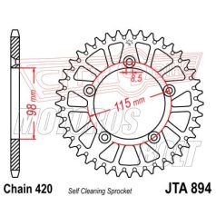 Lánckerék hátsó JT 894