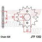 Lánckerék első JT 1352
