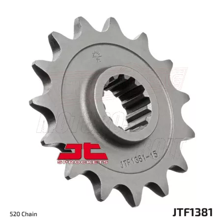 Lánckerék első JT 1381-16