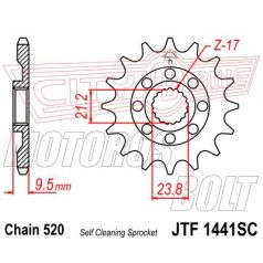 Lánckerék első JT 1441 SC