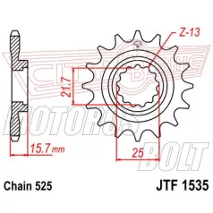 Lánckerék első JT 1535