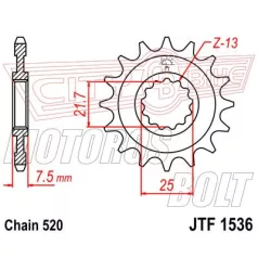 Lánckerék első JT 1536