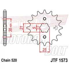 Lánckerék első JT 1573