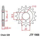 Lánckerék első JT 1908 Lánckerék első JT 1908