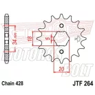 Lánckerék első JT 264