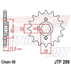 Lánckerék első JT 289