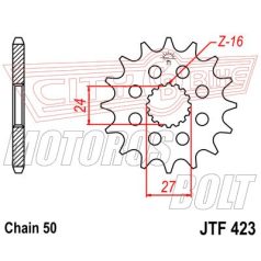 Lánckerék első JT 423-18
