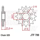 Lánckerék első JT 709