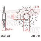 Lánckerék első JT 715